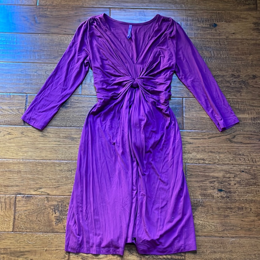 Like new Seraphine knotted maternity dress